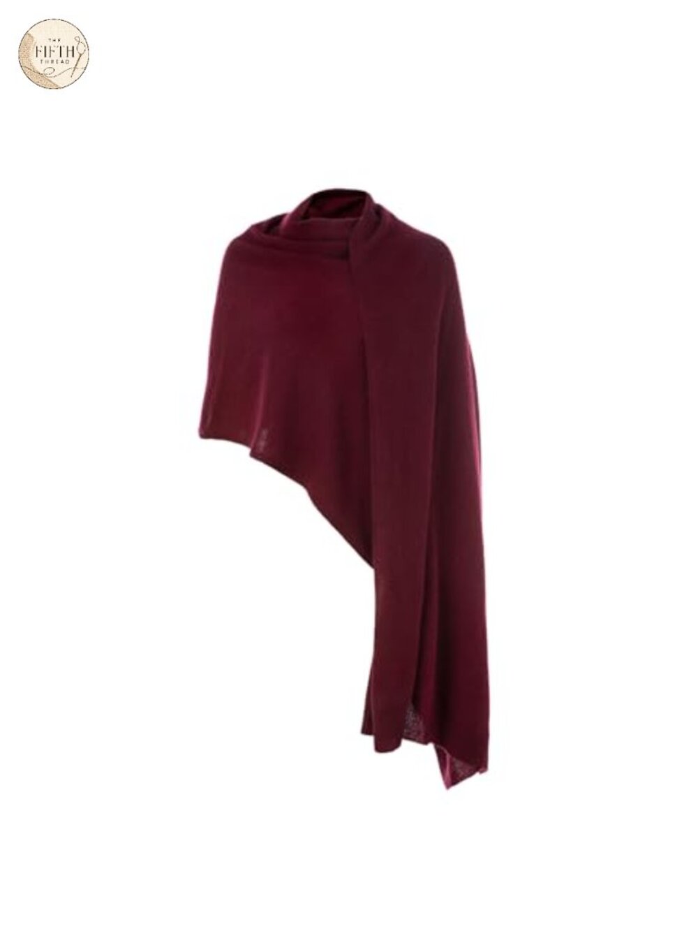 100% Pure Cashmere Knitted Shawl Wrap Extra Large Lightweight Pashmina Stole